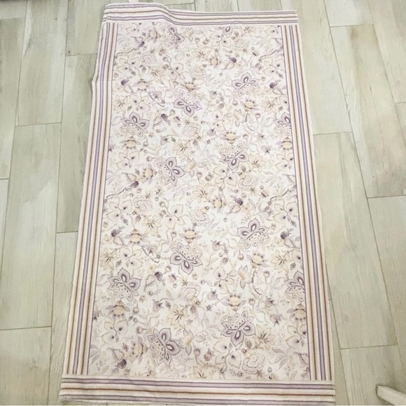 Victoria's Secret Accessories - VICTORIA'S SECRET Women’s Purple Gold Print Logo 2 In 1 Beach Towel Backpack